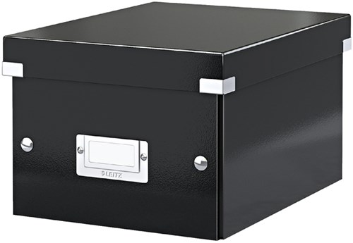 Leitz Opbergdoos Wow Click & Store ft A5, zwart