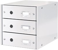Ladenbox Leitz WOW Click & Store 3 laden wit