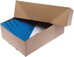 Paraatdoos CleverPack A4 307x220x108mm voor 1000velKleur bruin