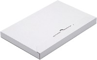 Brievenbusdoos A5 230x160x26mm Cleverpack wit