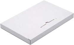 Brievenbusdoos CleverPack A4 350x230x26mm karton wit 5 stuks