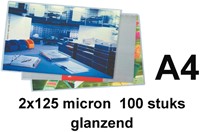 Lamineervellen A4 2x125micron Quantore 100stuks-2