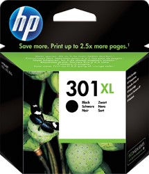 HP 301XL cartridge CH563EE high capacity zwart