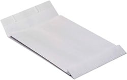 Monsterzak enveloppen 229x324x38mm plakstrip wit 10stuks
