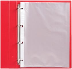 Showtas A4 80 micron 4-rings doos 100 stuks Quantore