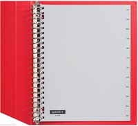 Tabbladen 23-gaats 12-delig met maanden grijs PP