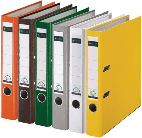 Leitz ordner 1015 smal lichtblauw 5 cm rug-2