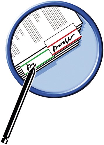 Post-It Index standaard geel-3