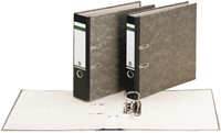 Leitz ordner folio formaat rug 8 cm karton gewolkt zwart-3