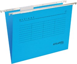 Hangmappen folio Atlanta Alzicht Spectrum V-bodem blauw