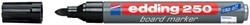 Whiteboard markers Edding e-250 zwart