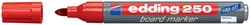 Whiteboard markers Edding e-250 rood