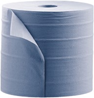 Poetsrol Satino Comfort 2-laags 25cmx370m blauw 2rollen-2