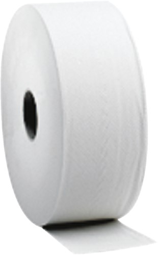 Toiletpapier Satino/Wepa 2-laags Jumborol 66mmx380m wit 6rollen-2