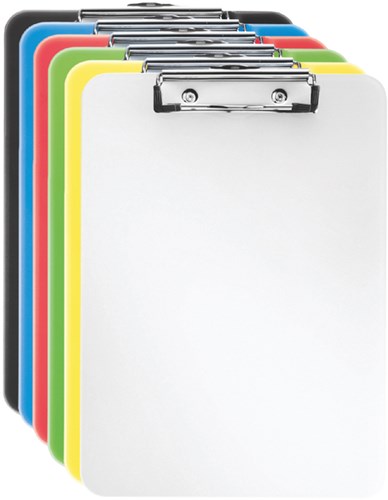 Klembord Esselte Vivida A4 kunststof assorti 10 stuks