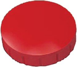 Magneet diameter 20mm rood doos van 10 stuks