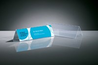 Tafelnaambord Sigel TA132 190x60mm 2-zijdig transparant 5 stuks