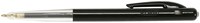 Bic balpen M10 Clic op blister medium punt zwart-2