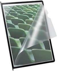 Jalema Flex-O-Frame infotassen A4 zwart 10 tassen