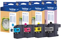 Brother LC-127XLVALBP cartridge multipack + zwart
