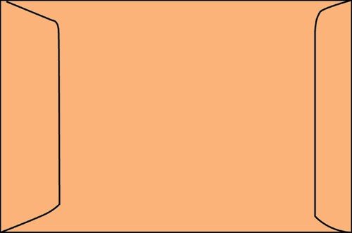 Akte envelop zonder venster Office 230x310mm met plakstrip doos van 250 stuks bruin-2