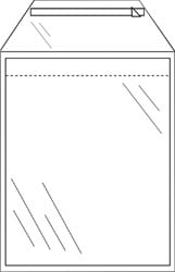 Akte Envelop 220x300mm zonder venster met plakstrip pak van 50 stuks