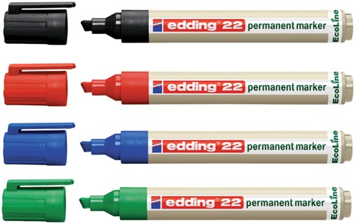 Edding stift 22 Ecoline zwart-2