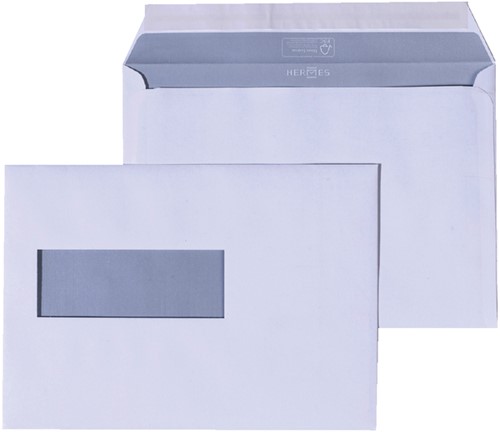 A5 Envelop 156x220mm venster links met plakstrip doos van 500 stuks-2