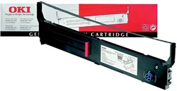 OKI tape OKI 40629303 Nylontape zwart, Inhoud 15.000.000 Teken voor Microline 4410/ML 4410