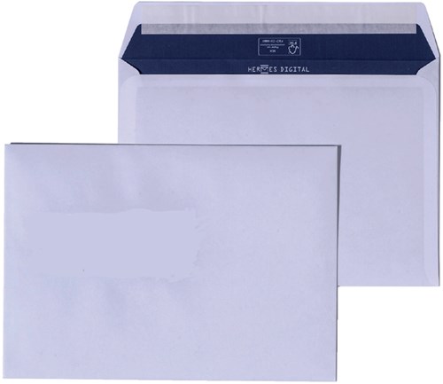Envelop 110x220mm Hermes zonder venster extra sterk doos van 500 stuks wit-3