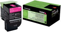 Lexmark 70C20M0 return program magenta zwart 1.000 afdrukken