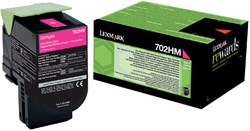 Lexmark 70C2HM0 return program toner magenta 3.000 afdrukken