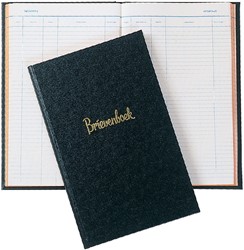 Brievenboek Atlanta gelineerd 200blz 80gr zwart