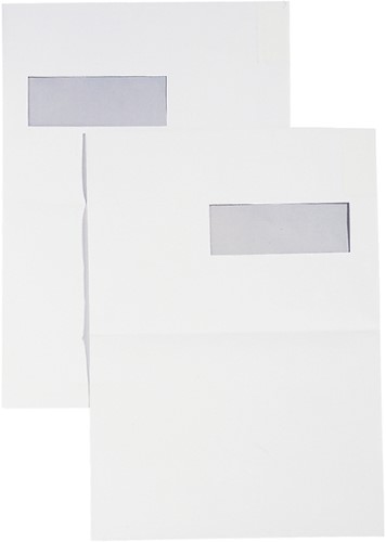 C4 Envelop 229x324mm met venster rechts doos van 250 stuks-2