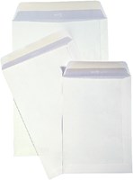 Akte envelop 229x324mm zonder venster Hermes extra sterk met plakstrip doos van 250 stuks wit-2