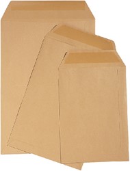 Envelop loonzak 85x125 70gr bruin 1000stuks