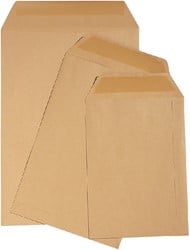 Loonzakjes 65x105 bruin ds/ 1000stuks