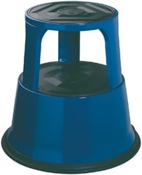 Opstapkrukje Desq 42cm metaal blauw