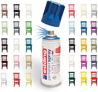 Edding Permanent Spray 5200, 200 ml antraciet mat-2