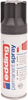 Edding Permanent Spray 5200, 200 ml antraciet mat