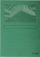 Venstermap Exacompta Forever L-model 120gr donkergroen 100 stuks