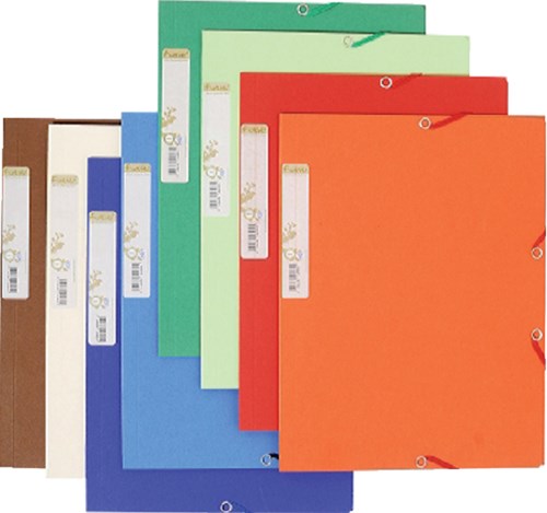 Exacompta elastomap Forever® geassorteerde kleuren: zand ivoor blauw donkerblauw groen lichtgroen...