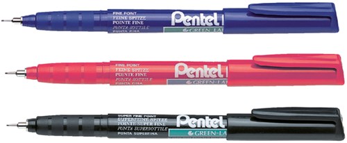 Fineliner Pentel NMF50 rood 0.4mm-3