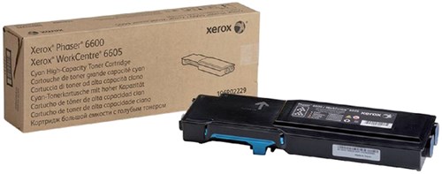 Tonercartridge Xerox 106R02229 blauw 6000pages