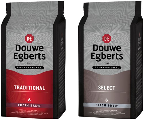 Koffie Douwe Egberts automatenkoffie fresh brew select 1000g-3