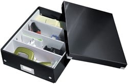 Leitz Sorteerdoos Wow Click & Store zwart