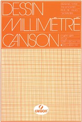 Millimeterpapier A3 Canson lichtbruin