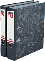 Ordner A4 Quantore 50mm karton zwart gewolkt