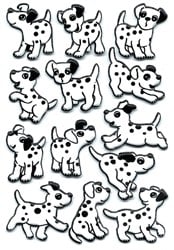 Herma etiketten dalmatiërs foam