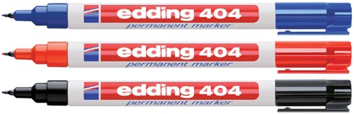 Edding stift 404 permanent marker blauw-2